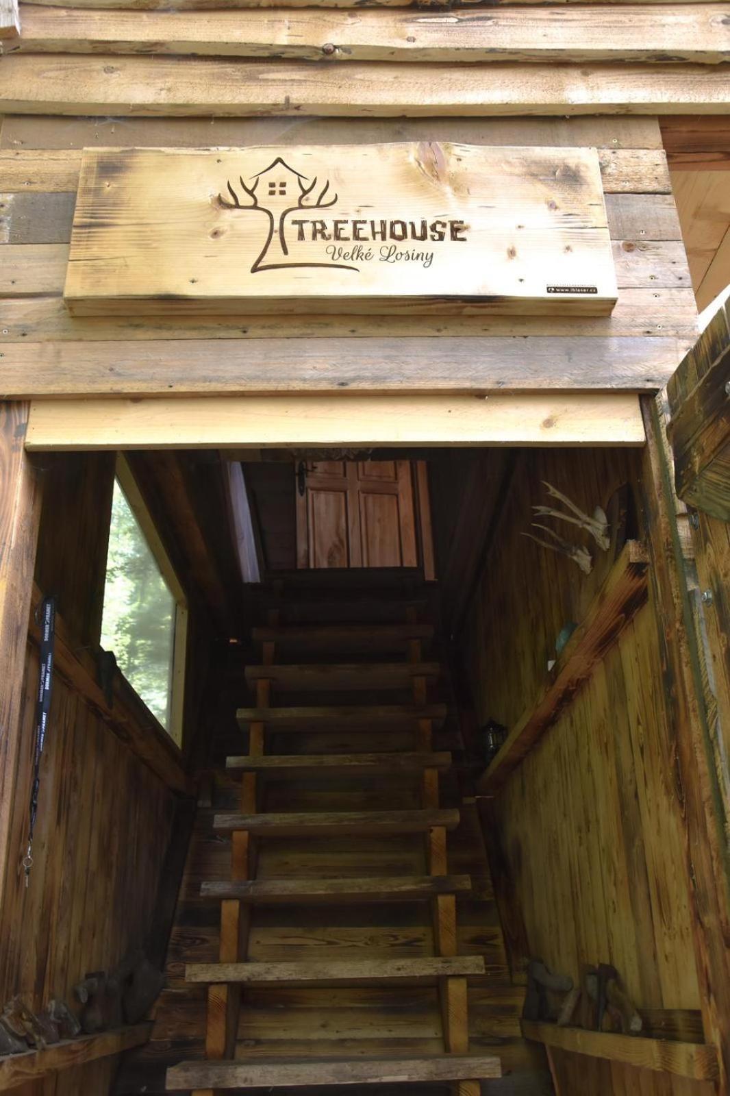 Treehouse Velké Losiny Exterior foto